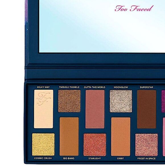 Too Faced 💫 Cosmic Crush 16-Pan Palette 🪐 New High-Pigment Blendable Shades - Picture 10 of 15